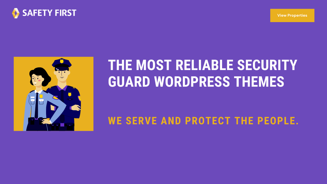 The Most Reliable Security Guard WordPress Themes