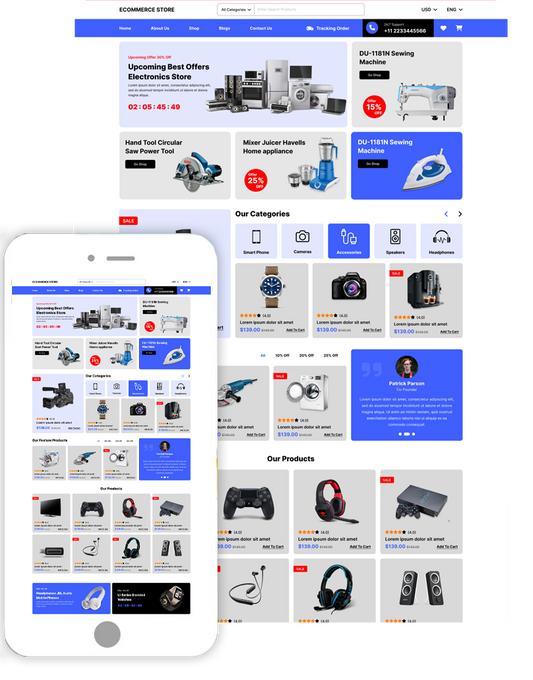 Appliances Store WordPress Theme