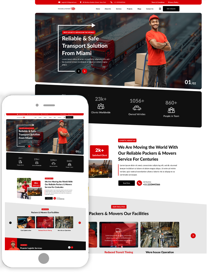 Movers WordPress Theme