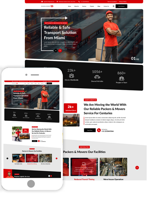 Movers WordPress Theme