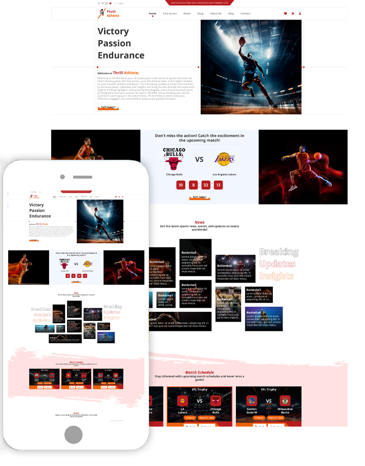 Sports Accessory WordPress Theme