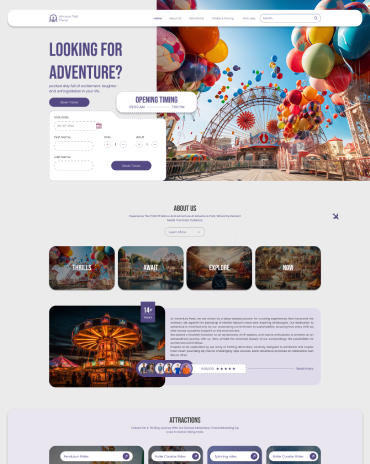 Adventure Park WordPress Theme