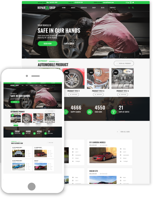 Car Repair WordPress Theme