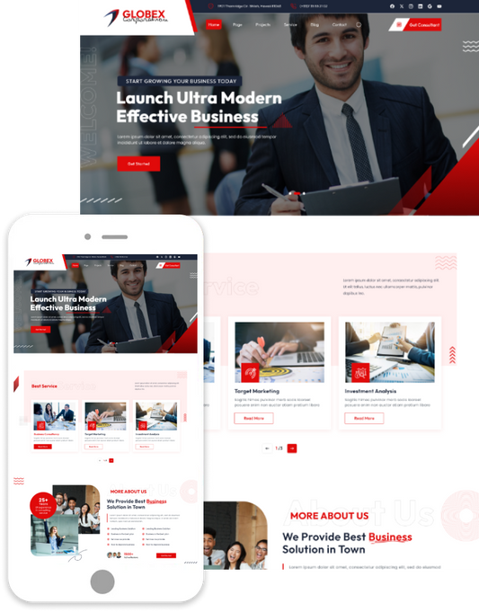 Corporate Agency WordPress Theme