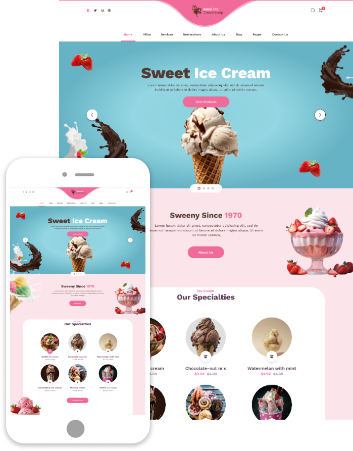 Dessert WordPress Theme