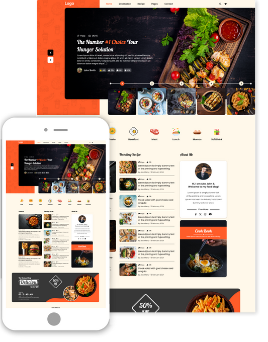 Foodie Blog WordPress Theme