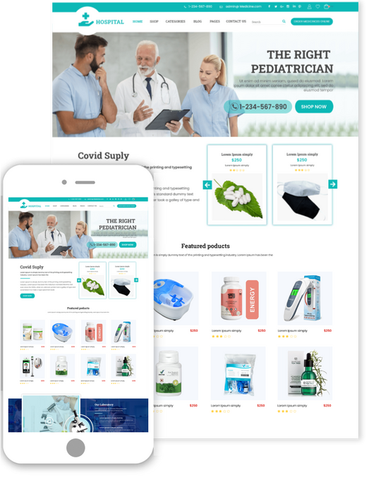 Health Care WordPress Theme