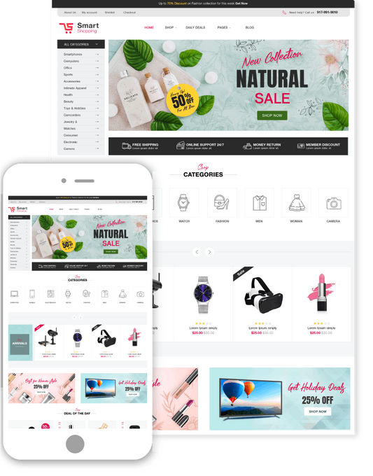 WordPress Shopping Theme